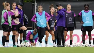 Sarina Wiegman: England are not thinking about consequences of Netherlands clash