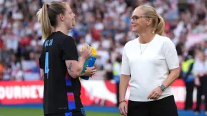 Sarina Wiegman has ‘concern’ with social media but won’t police England’s usage