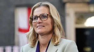 Sarina Wiegman urges more investment in women’s game at Downing Street reception