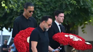 Sunday’s briefing: Football bids emotional farewell to Diogo Jota