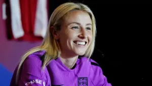 The winner takes it all but Leah Williamson won’t ‘banish Abba’ for Sweden clash