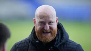 Andy Whing ‘delighted’ with Barrow players after first away win of the season