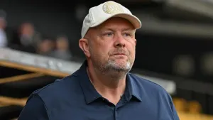 Bromley boss bemoans long stoppage after official falls ill at Shrewsbury