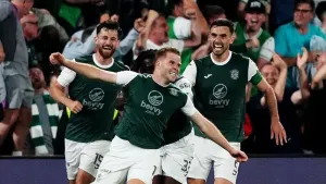 Chris Cadden’s extra-time strike sends Hibernian into Conference League play-off