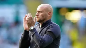 David Gray’s Hibs side moved into the last eight (Andrew Milligan/PA)