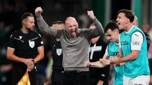 David Gray says Hibernian’s dramatic Partizan Belgrade win difficult to analyse