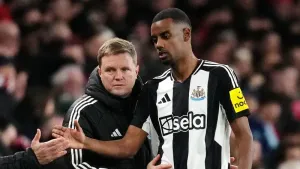 Eddie Howe says Alexander Isak could still play for Newcastle again