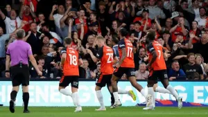 George Saville effort enough as Luton edge Wigan