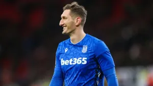 Goalkeeper Jack Bonham is Stoke’s shootout hero against Walsall