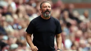 Derek McInnes suffered his first setback as Hearts boss (Scott Heppell/PA)