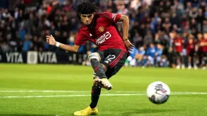 It’s mad – Ethan Williams in dreamland after first senior goal for Man Utd