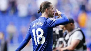 Jack Grealish shines as Everton christen new stadium with victory over Brighton