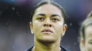 Jess Carter has admitted she was relieved Lauren James was not the only England player to miss a penalty in the shoot-out ag