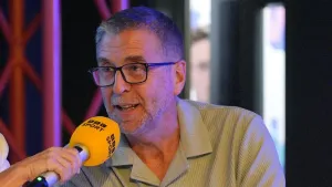 Mark Chapman took the hotseat in the first Match of the Day after Gary Lineker left the BBC (Yui Mok/PA)