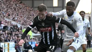 Notts County ease to first victory of the season against Shrewsbury