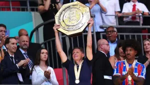 Oliver Glasner says Community Shield win gives Palace ‘feeling you can’t buy’