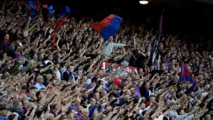 Palace face FA investigation over banner displayed by fans at Forest match