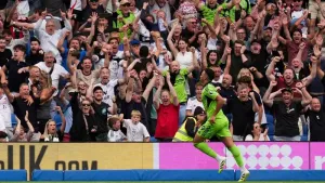 Rodrigo Muniz’s stoppage-time equaliser earns Fulham last-gasp draw at Brighton