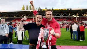 Ryan Reynolds and Rob McElhenney praised after Wrexham sign Nathan Broadhead