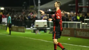 Shane Byrne penalty gives Brackley opening-day win over Eastleigh