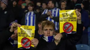 Sheff Wed fans plan protest against owner during opening match at Leicester