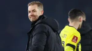 Simon Weaver proud of Harrogate players despite late collapse in Grimsby draw