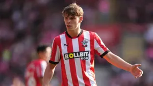 Southampton want over £40million as Everton target Tyler Dibling