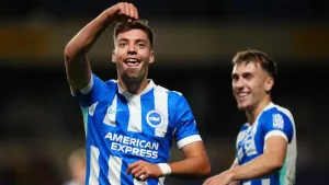 Stefanos Tzimas claims debut double as Brighton ease past Oxford in Carabao Cup