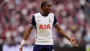 Tottenham ‘disgusted’ by racial abuse aimed at Mathys Tel after Super Cup defeat