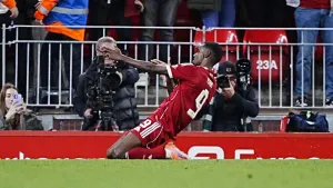 Alexander Isak nets first Liverpool goal and Hugo Ekitike sees red after winner