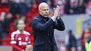 Arne Slot: Liverpool ran out of energy in Everton win but mentality was strong