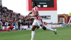 Bosun Lawal’s first Stoke goal enough to secure victory against Birmingham