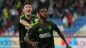 Celtic pegged back in draw at Red Star Belgrade after Kelechi Iheanacho opener