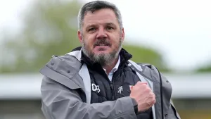 Dean Brennan happy as Barnet keeper Cieran Slicker saves two penalties at Crewe