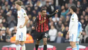 Eli Kroupi strikes in injury time as Bournemouth take a point at Leeds