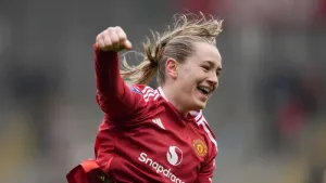Elisabeth Terland hat-trick sees Man Utd progress in Champions League