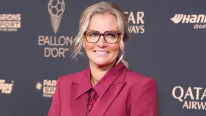 England boss Sarina Wiegman named women’s coach of year at Ballon d’Or awards