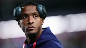 England match paused after laser pen shone in Ezri Konsa’s face