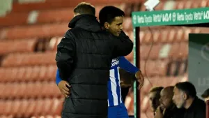 Fabian Hurzeler lauds four-goal Diego Gomez as Brighton breeze past Barnsley