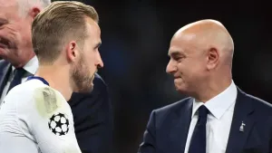 Harry Kane pays tribute to former Tottenham chairman Daniel Levy