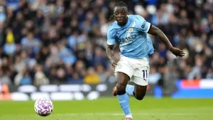 Jeremy Doku celebrates baptism after starring in Manchester City’s derby win