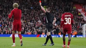Liverpool boss Arne Slot criticises Hugo Ekitike over ‘stupid’ red card