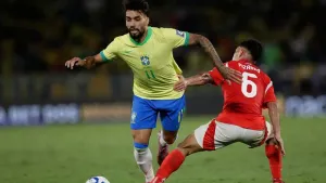 Lucas Paqueta and Bruno Guimaraes on target in Brazil win