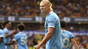 Man City boss Pep Guardiola hopeful Erling Haaland will be fit for Burnley clash