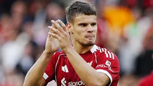 Milos Kerkez grateful for Andy Robertson’s help in adjusting to Liverpool