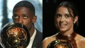 Ousmane Dembele and Aitana Bonmati win top Ballon d’Or awards