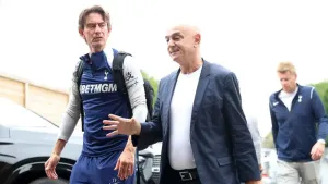 Thomas Frank says Daniel Levy’s departure from Tottenham came as a surprise