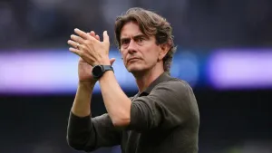 Thomas Frank says Daniel Levy’s departure has not impacted his role at Tottenham