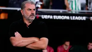 Nottingham Forest’s head coach Ange Postecoglou is still waiting for his first win (Jose Breton/AP)