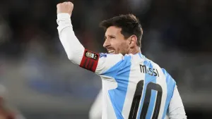 Two-goal Lionel Messi gets dream farewell but gives little away about World Cup